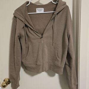Women's Tan Hoodie